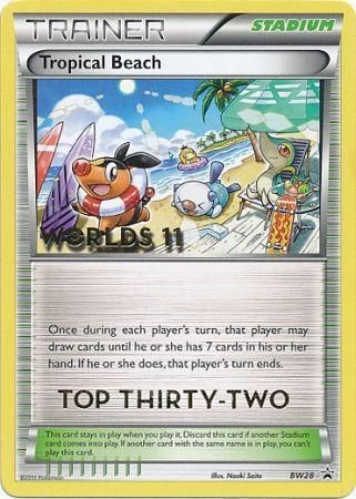 Tropical Beach (BW28) (Top 32) [Black & White: Black Star Promos] - The Mythic Store | 24h Order Processing