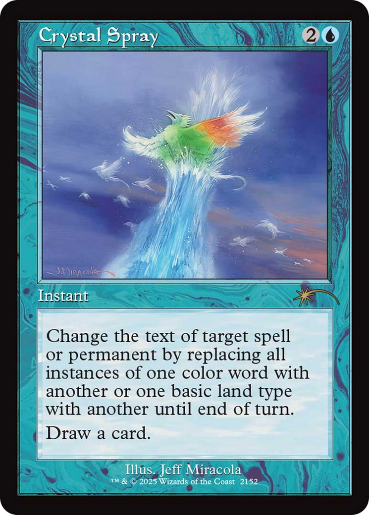 Crystal Spray (Retro Frame) [Secret Lair Drop Series] - The Mythic Store | 24h Order Processing