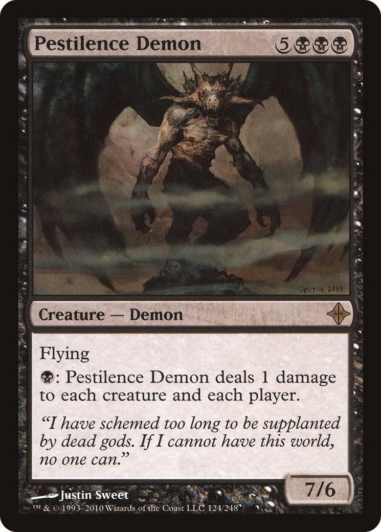 Pestilence Demon [Rise of the Eldrazi] - The Mythic Store | 24h Order Processing