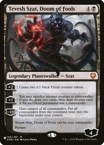 Tevesh Szat, Doom of Fools [The List] - The Mythic Store | 24h Order Processing