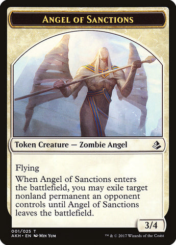 Angel of Sanctions Token [Amonkhet Tokens] - The Mythic Store | 24h Order Processing