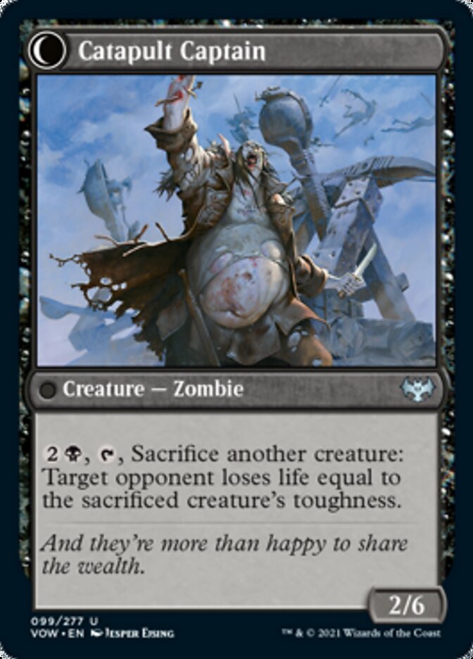 Catapult Fodder // Catapult Captain [Innistrad: Crimson Vow] - The Mythic Store | 24h Order Processing