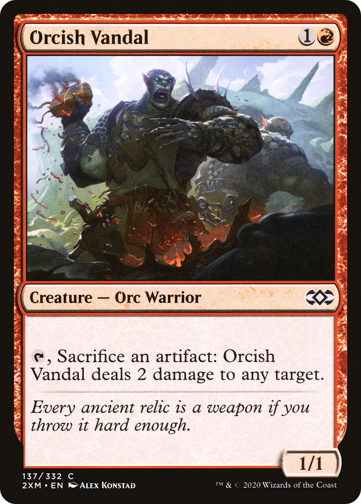 Orcish Vandal [Double Masters] - The Mythic Store | 24h Order Processing
