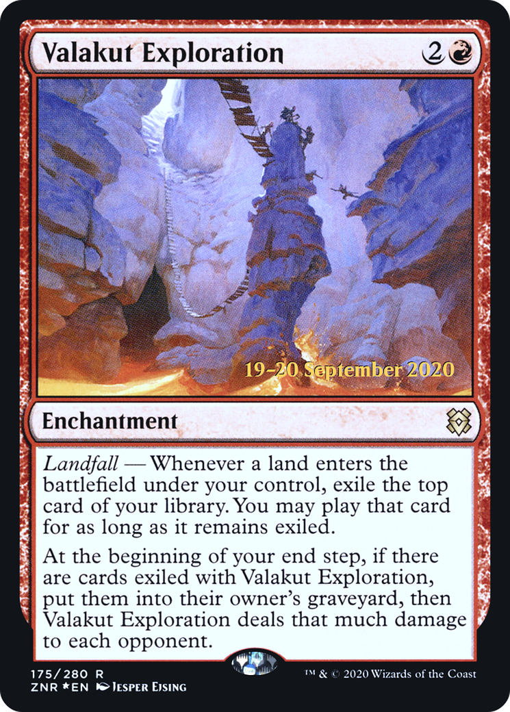 Valakut Exploration [Zendikar Rising Prerelease Promos] - The Mythic Store | 24h Order Processing