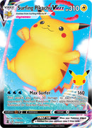 Surfing Pikachu VMAX (009/025) [Celebrations: 25th Anniversary] - The Mythic Store | 24h Order Processing