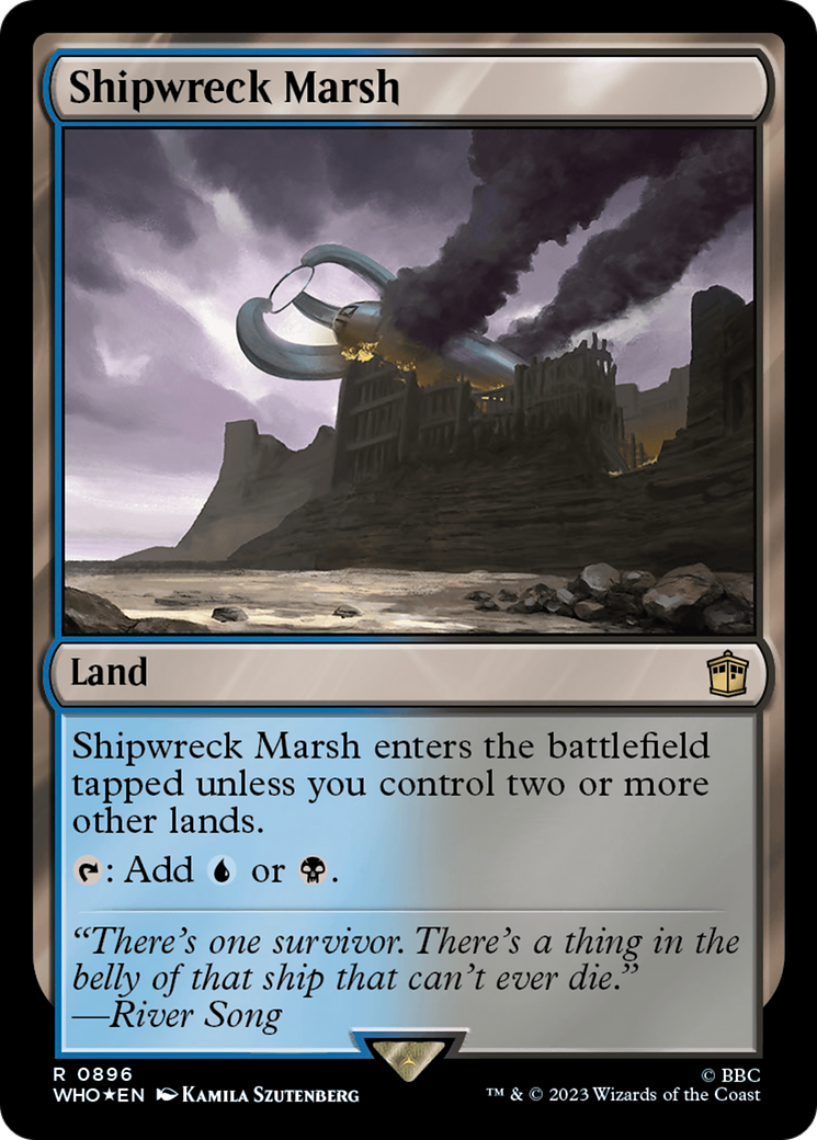 Shipwreck Marsh (Surge Foil) [Doctor Who] - The Mythic Store | 24h Order Processing