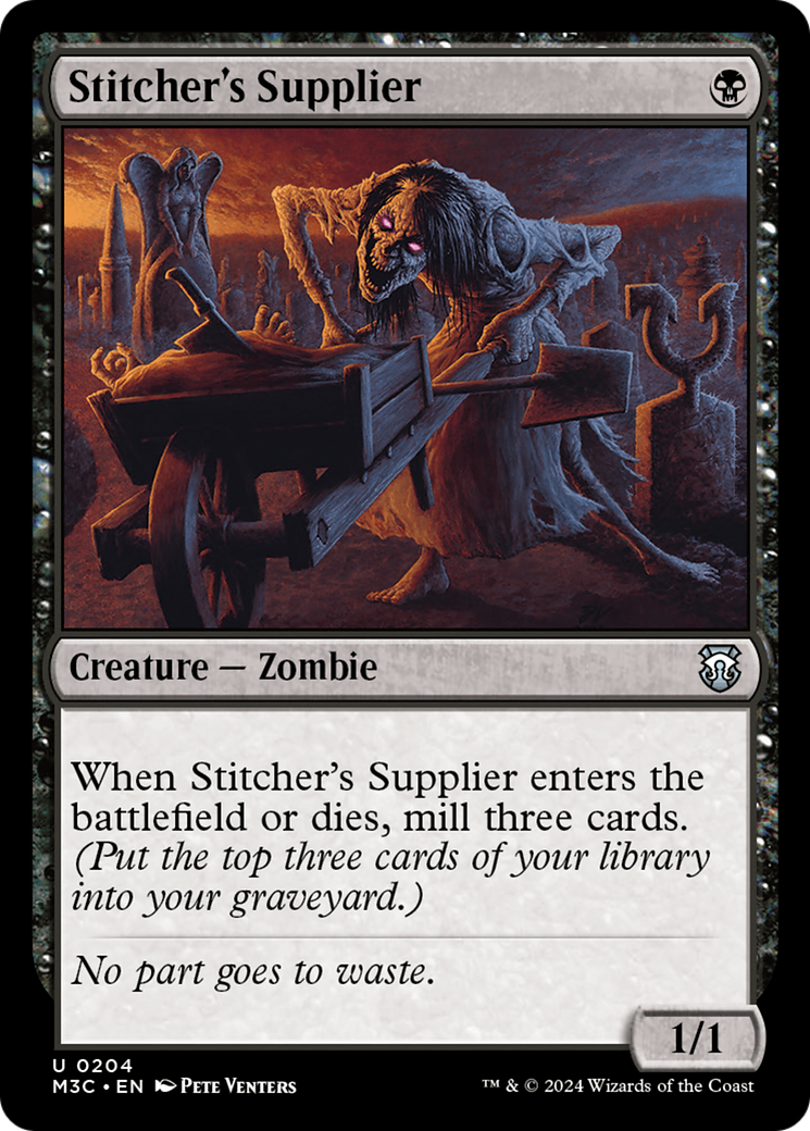 Stitcher's Supplier (Ripple Foil) [Modern Horizons 3 Commander] - The Mythic Store | 24h Order Processing