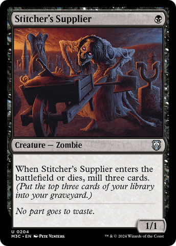 Stitcher's Supplier (Ripple Foil) [Modern Horizons 3 Commander] - The Mythic Store | 24h Order Processing