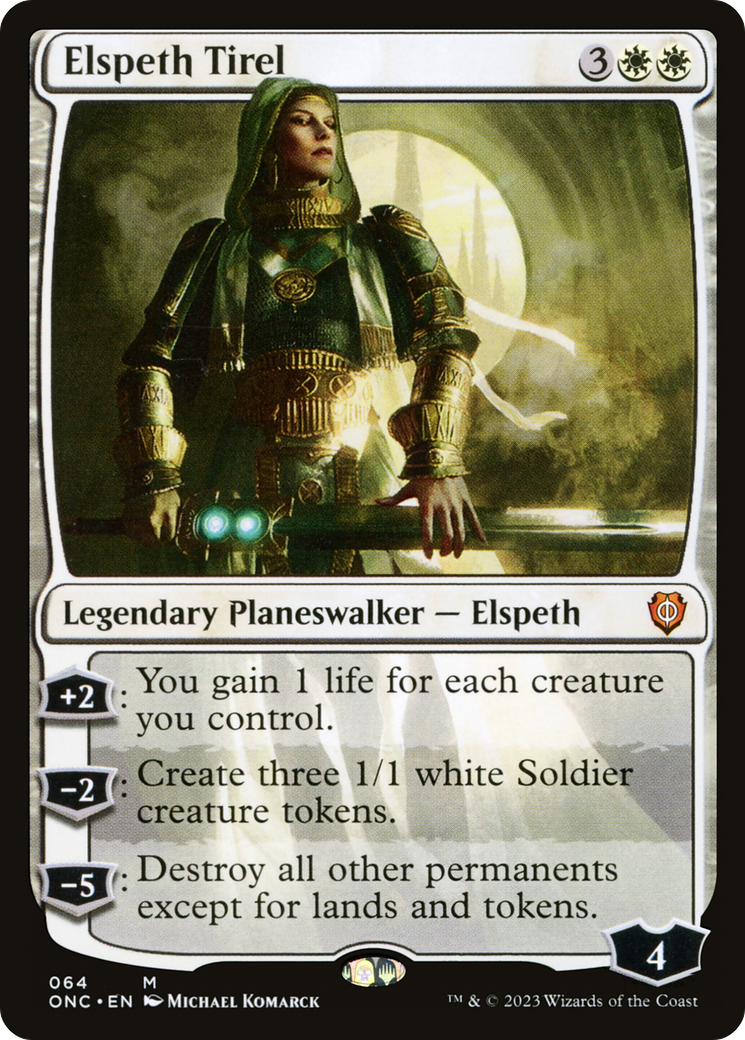 Elspeth Tirel [Phyrexia: All Will Be One Commander] - The Mythic Store | 24h Order Processing