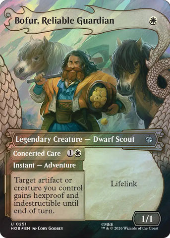 Bofur, Reliable Guardian (Showcase) (Surge Foil) [The Hobbit] - The Mythic Store | 24h Order Processing