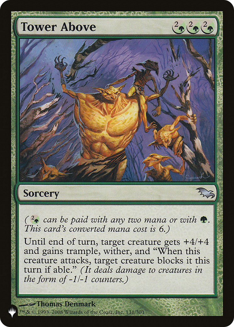 Tower Above [The List] - The Mythic Store | 24h Order Processing