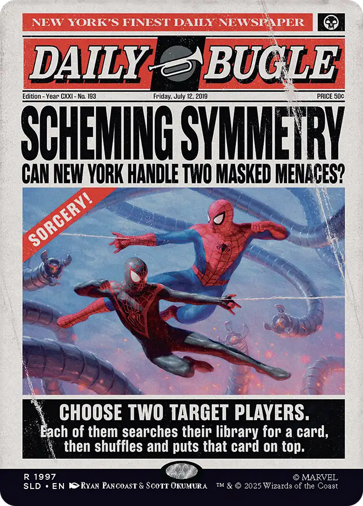 Scheming Symmetry (1997) (Rainbow Foil) [Secret Lair Drop Series] - The Mythic Store | 24h Order Processing