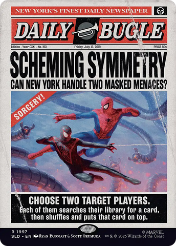 Scheming Symmetry (1997) (Rainbow Foil) [Secret Lair Drop Series] - The Mythic Store | 24h Order Processing