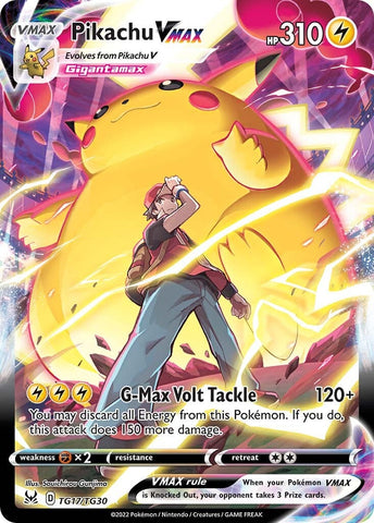 Pikachu VMAX (TG17/TG30) [Sword & Shield: Lost Origin] - The Mythic Store | 24h Order Processing