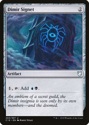 Dimir Signet [Commander 2018] - The Mythic Store | 24h Order Processing
