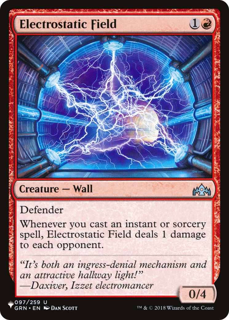 Electrostatic Field [The List] - The Mythic Store | 24h Order Processing