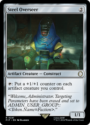 Steel Overseer [Fallout] - The Mythic Store | 24h Order Processing