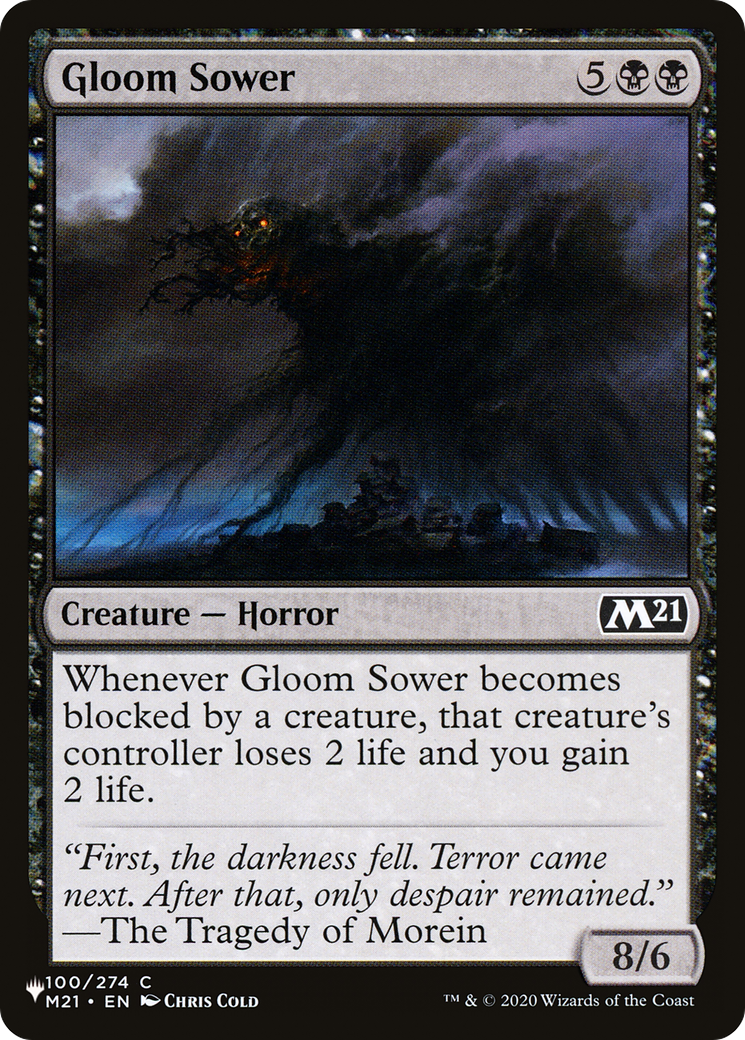 Gloom Sower [The List] - The Mythic Store | 24h Order Processing