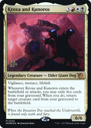 Kroxa and Kunoros [March of the Machine Prerelease Promos] - The Mythic Store | 24h Order Processing