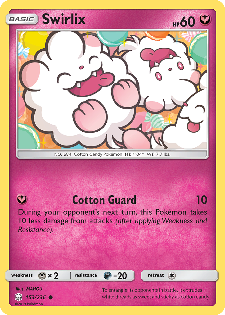 Swirlix (153/236) [Sun & Moon: Cosmic Eclipse] - The Mythic Store | 24h Order Processing
