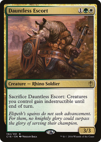 Dauntless Escort [Commander 2016] - The Mythic Store | 24h Order Processing