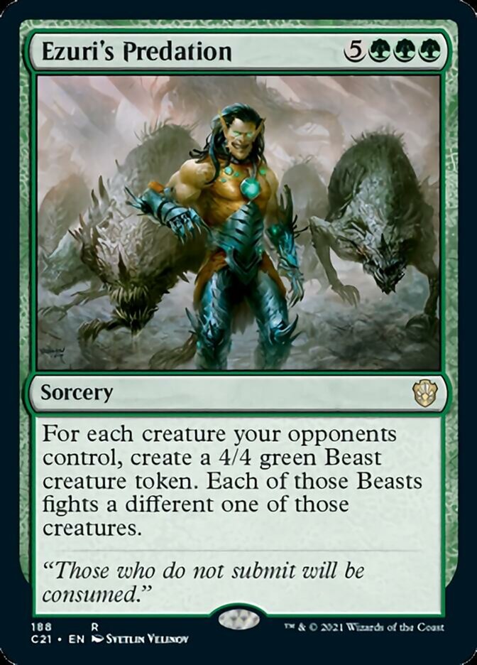 Ezuri's Predation [Commander 2021] - The Mythic Store | 24h Order Processing