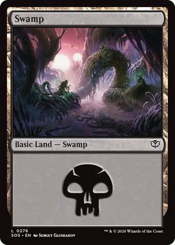 Swamp (0276) [Secrets of Strixhaven] - The Mythic Store | 24h Order Processing