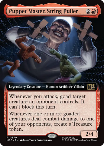 Puppet Master, String Puller (Extended Art) [Marvel Super Heroes Commander] - The Mythic Store | 24h Order Processing