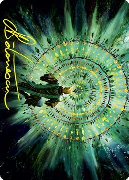 Verdant Mastery Art Card (Gold-Stamped Signature) [Strixhaven: School of Mages Art Series] - The Mythic Store | 24h Order Processing