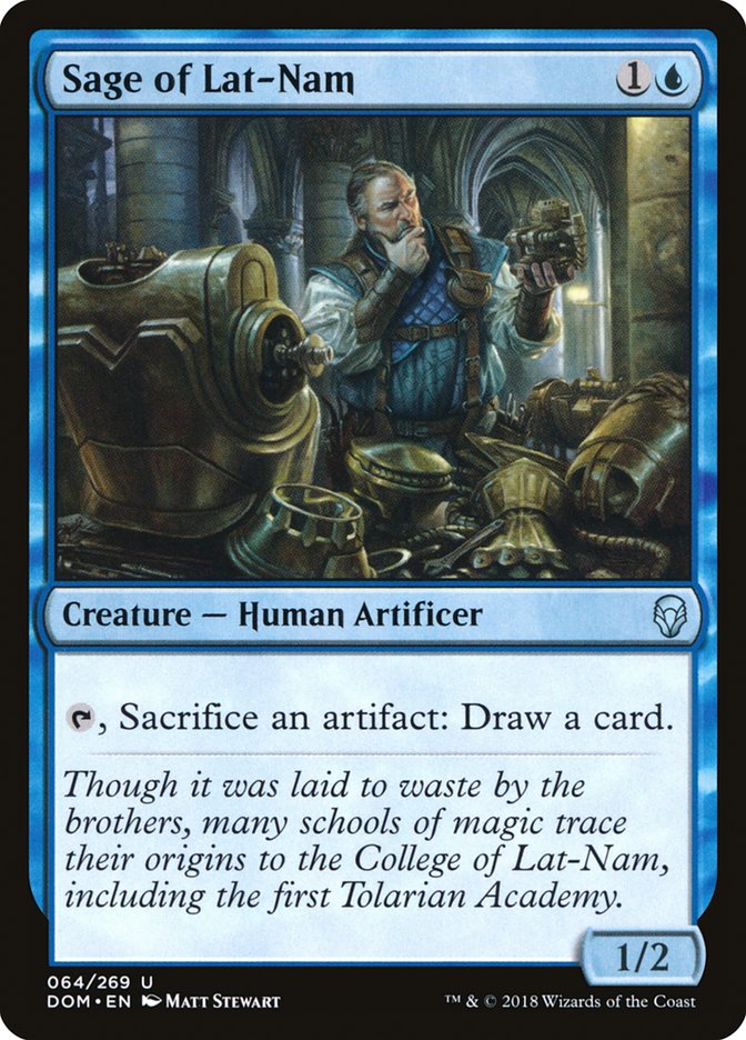 Sage of Lat-Nam [Dominaria] - The Mythic Store | 24h Order Processing