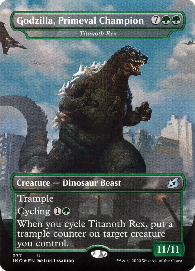 Titanoth Rex - Godzilla, Primeval Champion (Godzilla Series) [Ikoria: Lair of Behemoths] - The Mythic Store | 24h Order Processing