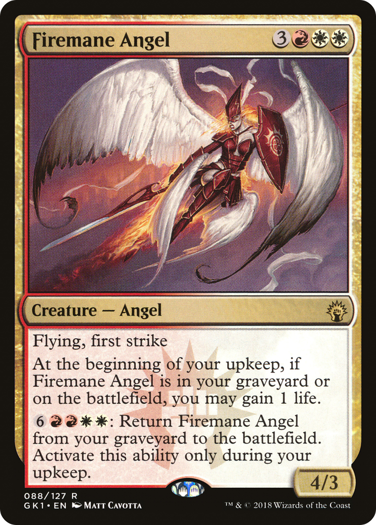 Firemane Angel [Guilds of Ravnica Guild Kit] - The Mythic Store | 24h Order Processing