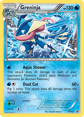 Greninja (XY162) [XY: Black Star Promos] - The Mythic Store | 24h Order Processing