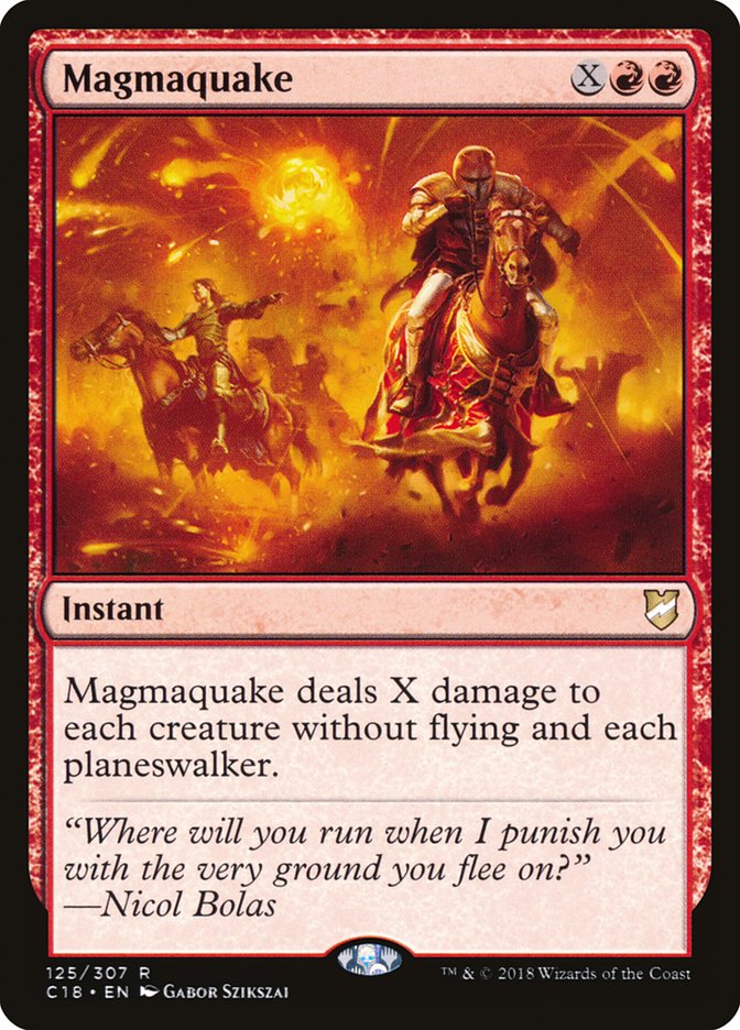 Magmaquake [Commander 2018] - The Mythic Store | 24h Order Processing