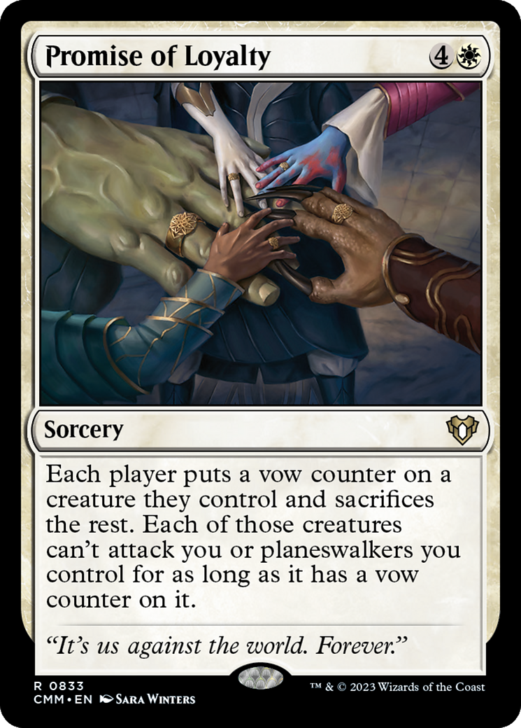 Promise of Loyalty [Commander Masters] - The Mythic Store | 24h Order Processing