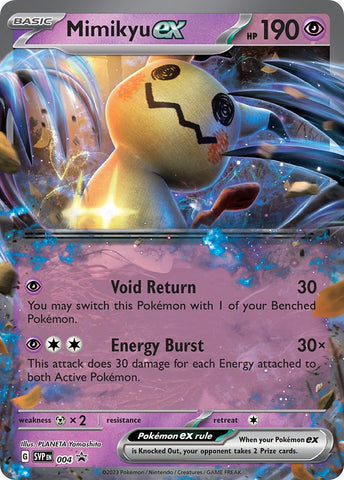 Mimikyu ex (004) [Scarlet & Violet: Black Star Promos] - The Mythic Store | 24h Order Processing