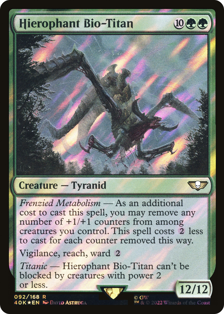 Hierophant Bio-Titan (Surge Foil) [Warhammer 40,000] - The Mythic Store | 24h Order Processing