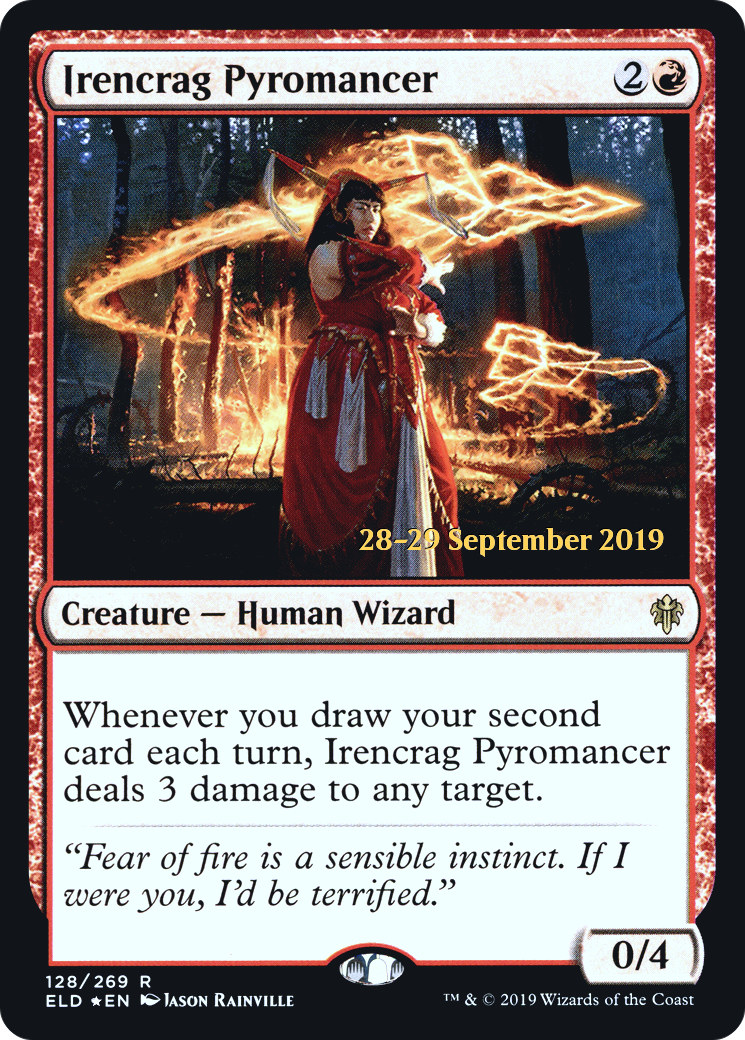 Irencrag Pyromancer [Throne of Eldraine Prerelease Promos] - The Mythic Store | 24h Order Processing