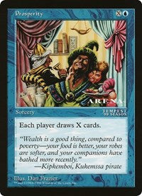 Prosperity (Oversized) [Oversize Cards] - The Mythic Store | 24h Order Processing