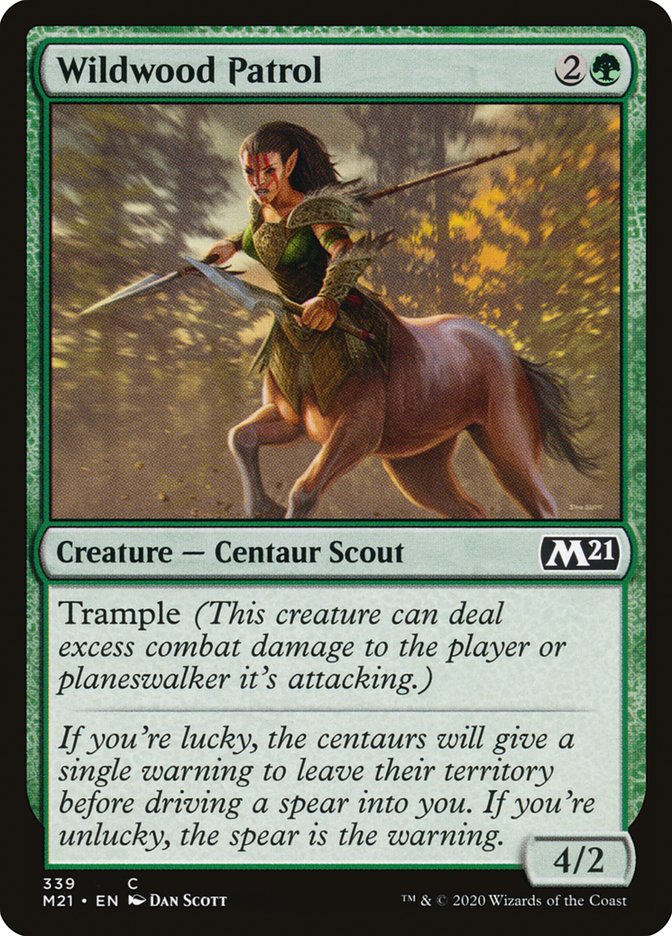 Wildwood Patrol [Core Set 2021] - The Mythic Store | 24h Order Processing