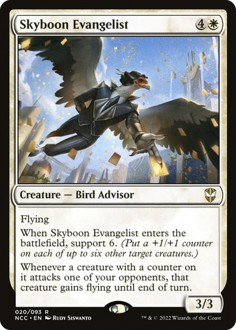 Skyboon Evangelist [Streets of New Capenna Commander] - The Mythic Store | 24h Order Processing