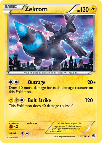 Zekrom (51/113) [Black & White: Legendary Treasures] - The Mythic Store | 24h Order Processing