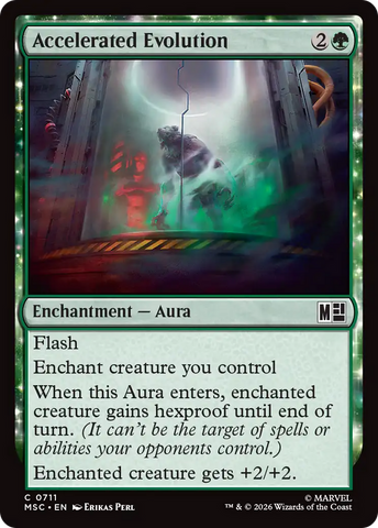Accelerated Evolution [Marvel Super Heroes Commander] - The Mythic Store | 24h Order Processing