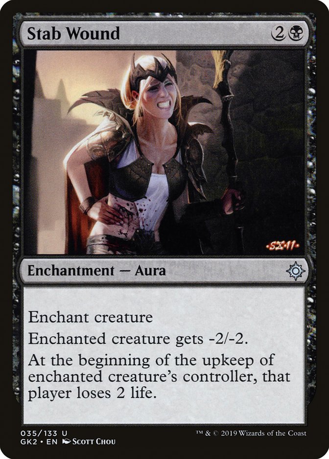 Stab Wound [Ravnica Allegiance Guild Kit] - The Mythic Store | 24h Order Processing
