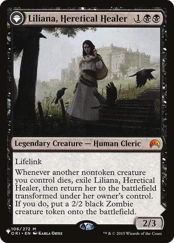 Liliana, Heretical Healer // Liliana, Defiant Necromancer [Secret Lair: From Cute to Brute] - The Mythic Store | 24h Order Processing