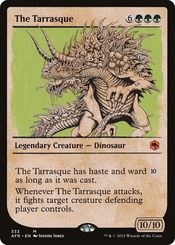 The Tarrasque (Showcase) [Dungeons & Dragons: Adventures in the Forgotten Realms] - The Mythic Store | 24h Order Processing