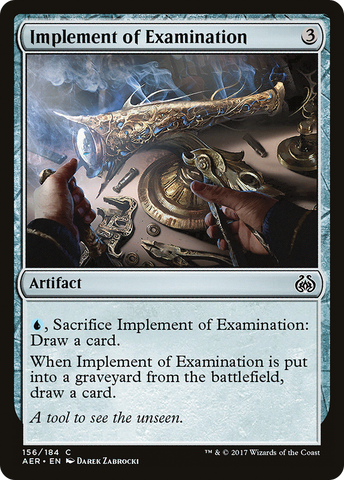 Implement of Examination [Aether Revolt] - The Mythic Store | 24h Order Processing