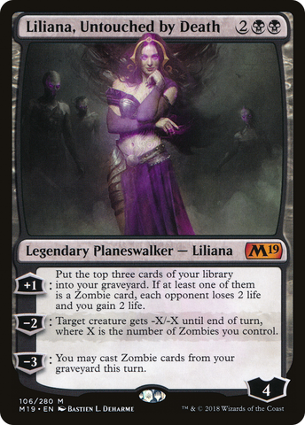 Liliana, Untouched by Death [Core Set 2019] - The Mythic Store | 24h Order Processing