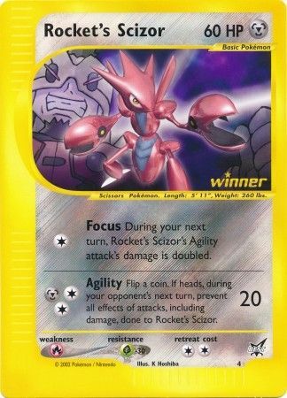 Rocket's Scizor (4) (Jumbo Card) [Best of Promos] - The Mythic Store | 24h Order Processing