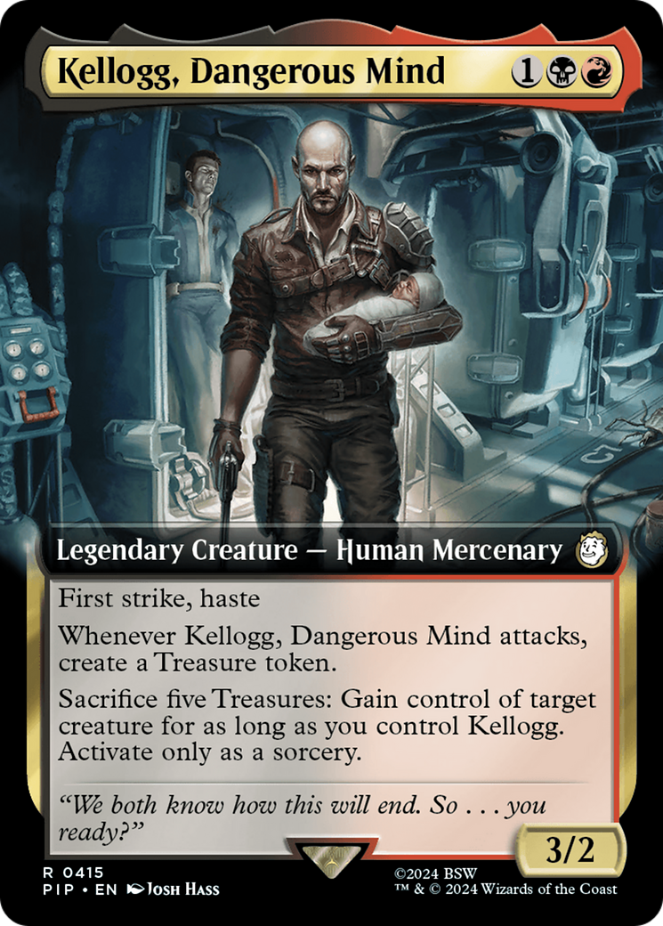 Kellogg, Dangerous Mind (Extended Art) [Fallout] - The Mythic Store | 24h Order Processing